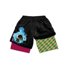 Anime Gym Shorts For Men