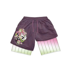 Anime Gym Shorts For Men